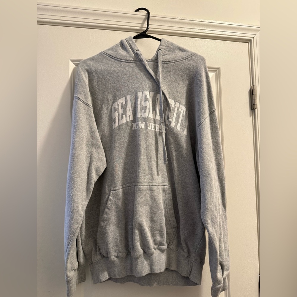 Gray Hoodie Sweatshirt